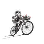 Goth Girl Bike – Orr Marshall